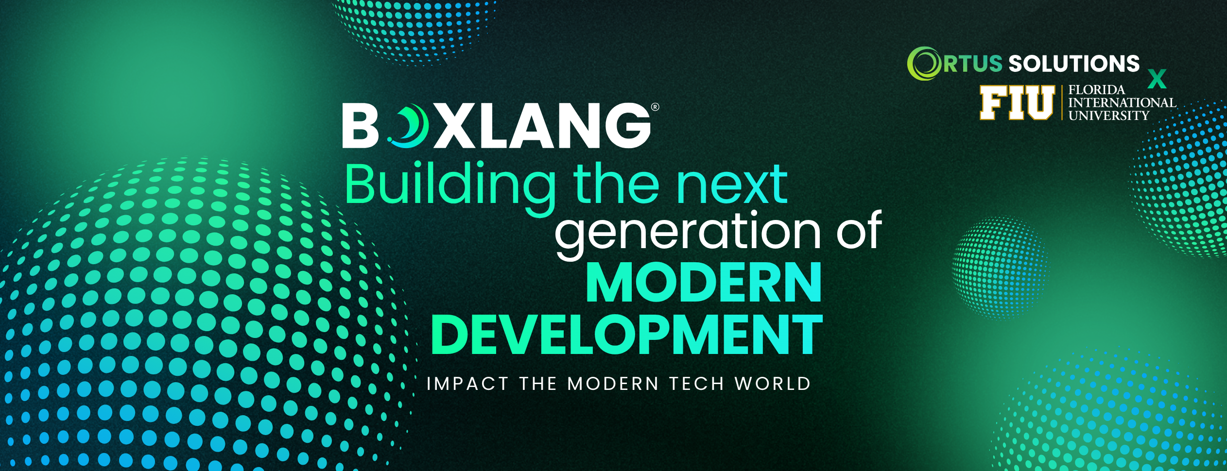 FIU Tech Talent Academy: Building the Next Generation of Modern Developers with BoxLang - banner