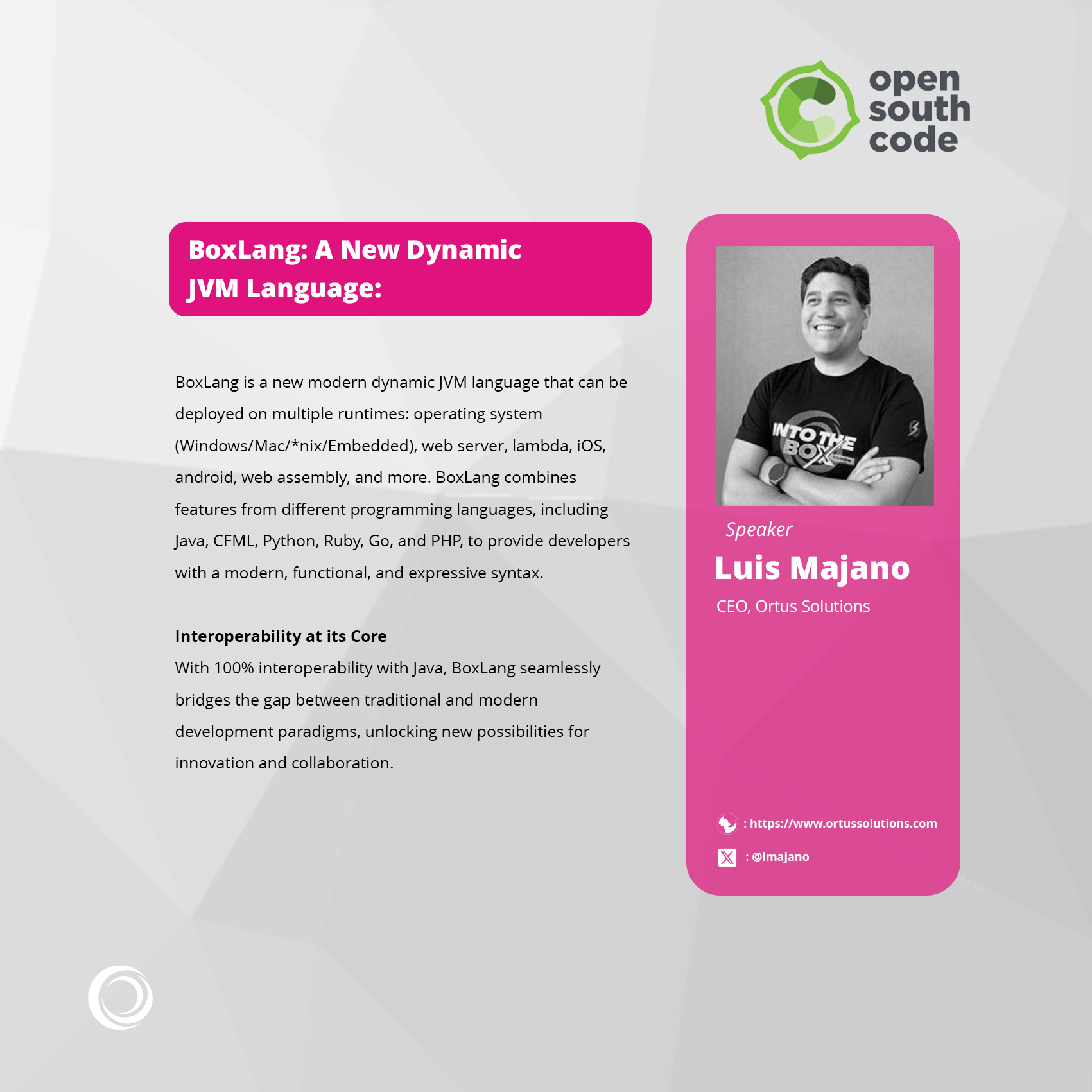 OpenSouthCode 2025
